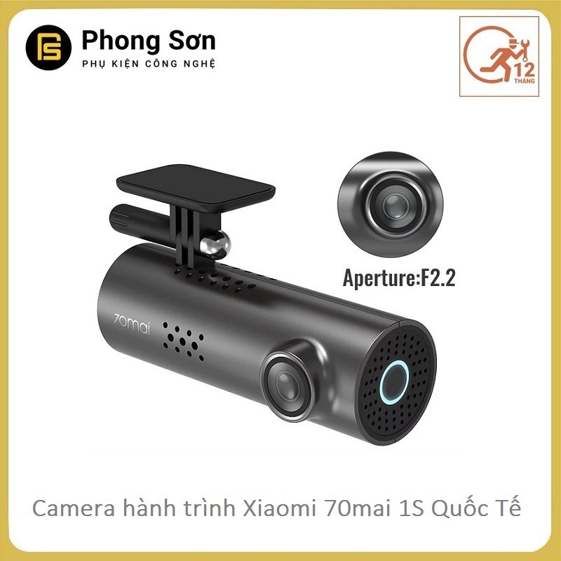 Camera hành trình Xiaomi 70mai Smart Dashcam 1S - Phiên Bản quốc tế ( Bảo Hành 12 Tháng ) | BigBuy360 - bigbuy360.vn