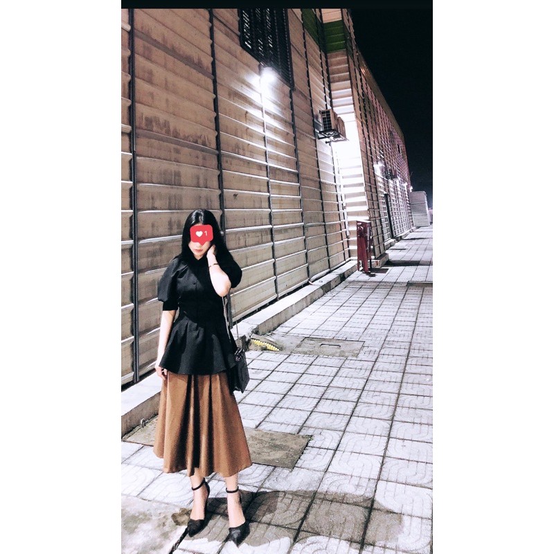 Daiya Blouse / Áo tay bồng xếp ly | BigBuy360 - bigbuy360.vn