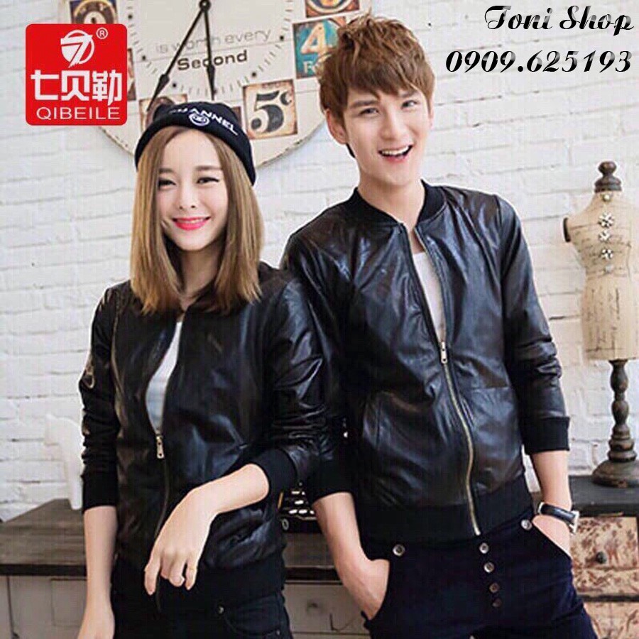 ÁO KHOÁC DA Cao Cấp 2 Lớp (M105 - Form M.L.XL) (Tino Shop)