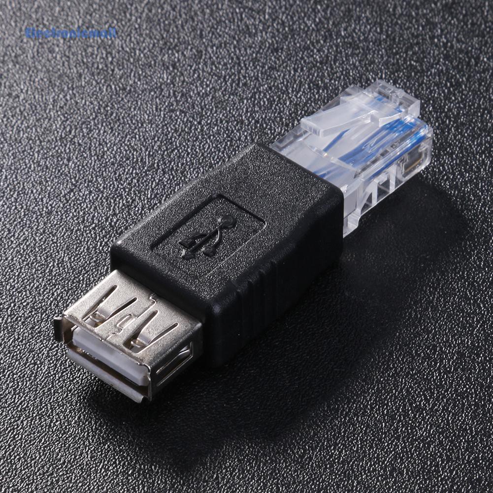 Đầu chuyển đổi cổng kết nối mạng LAN RJ45 sang ổ cắm USB