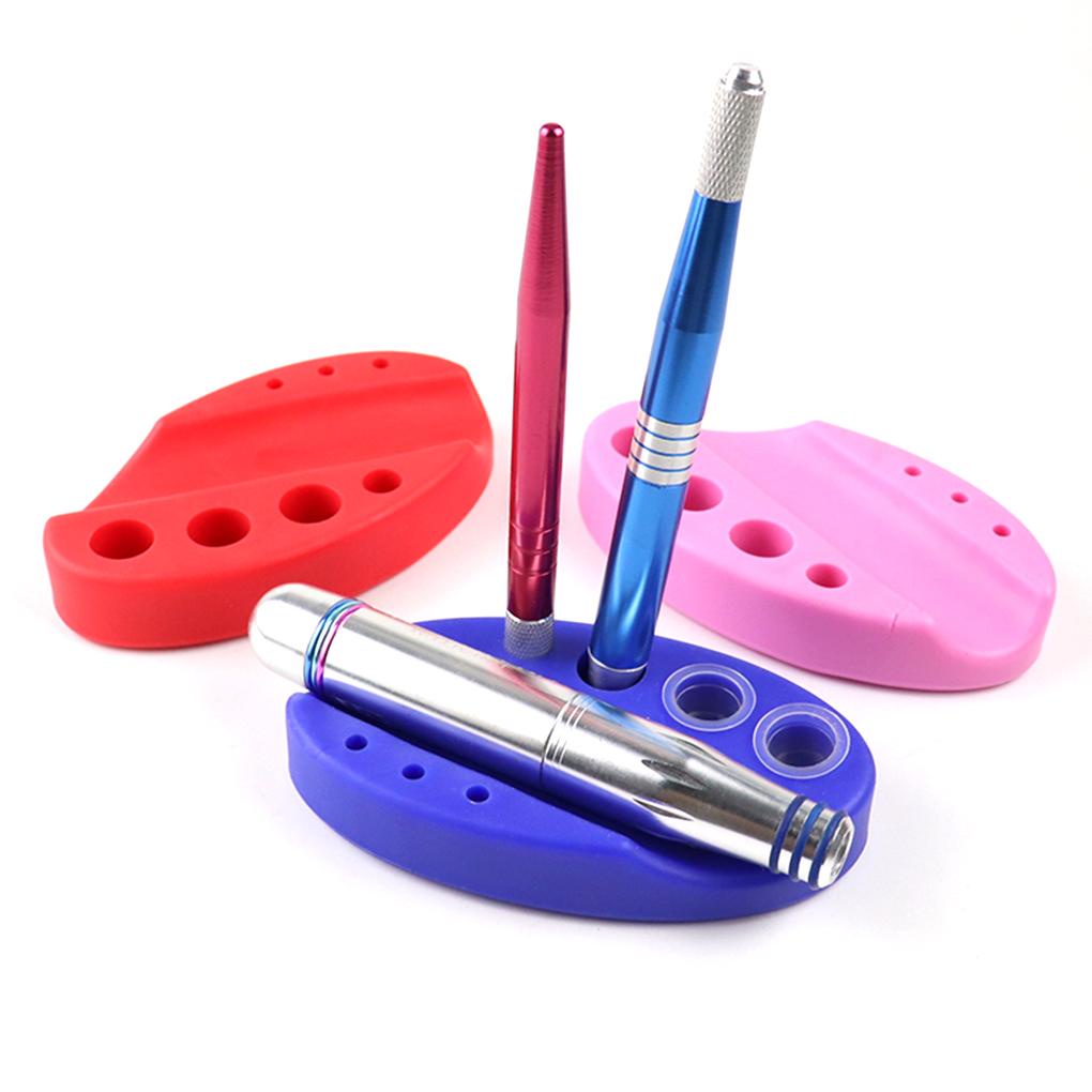 Giá Đỡ Cọ Trang Điểm Bằng Silicone Tiện Dụng