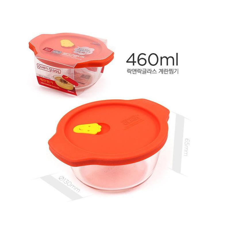 LOCK & LOCK Nồi Hấp Thủy Tinh Có Khóa Và Khóa 460ml Cao Cấp 18Ap21p