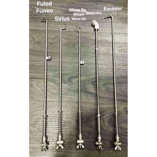 Đũa Thắng Inox Siêu Bóng Không Gỉ Cho Wave Các Đời (Wave Nhỏ,Fu Mập,Sirius..)