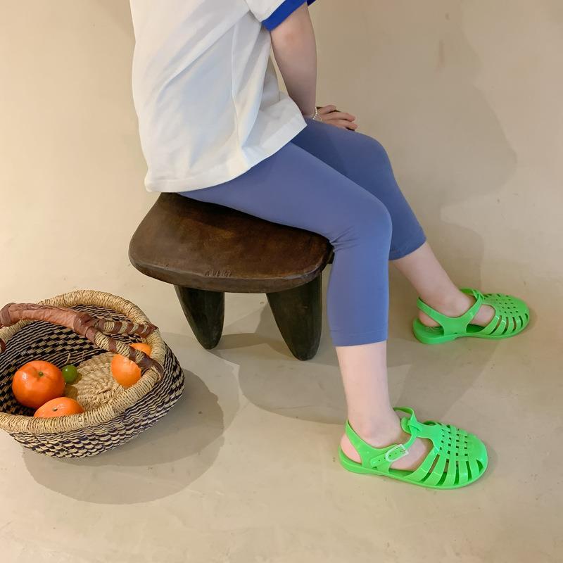[Babycat Hàng Có Sẵn Bán Chạy Quần Legging Dài Đến Mắt Cá Chân Phong Cách Nhật Bản Hàn Quốc Thời Trang Mùa Hè Cho Bé Gái
