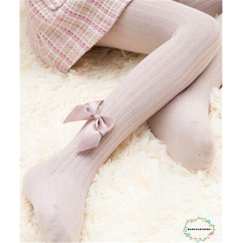 Quần vớ cotton họa tiết đáng yêu cho bé gái