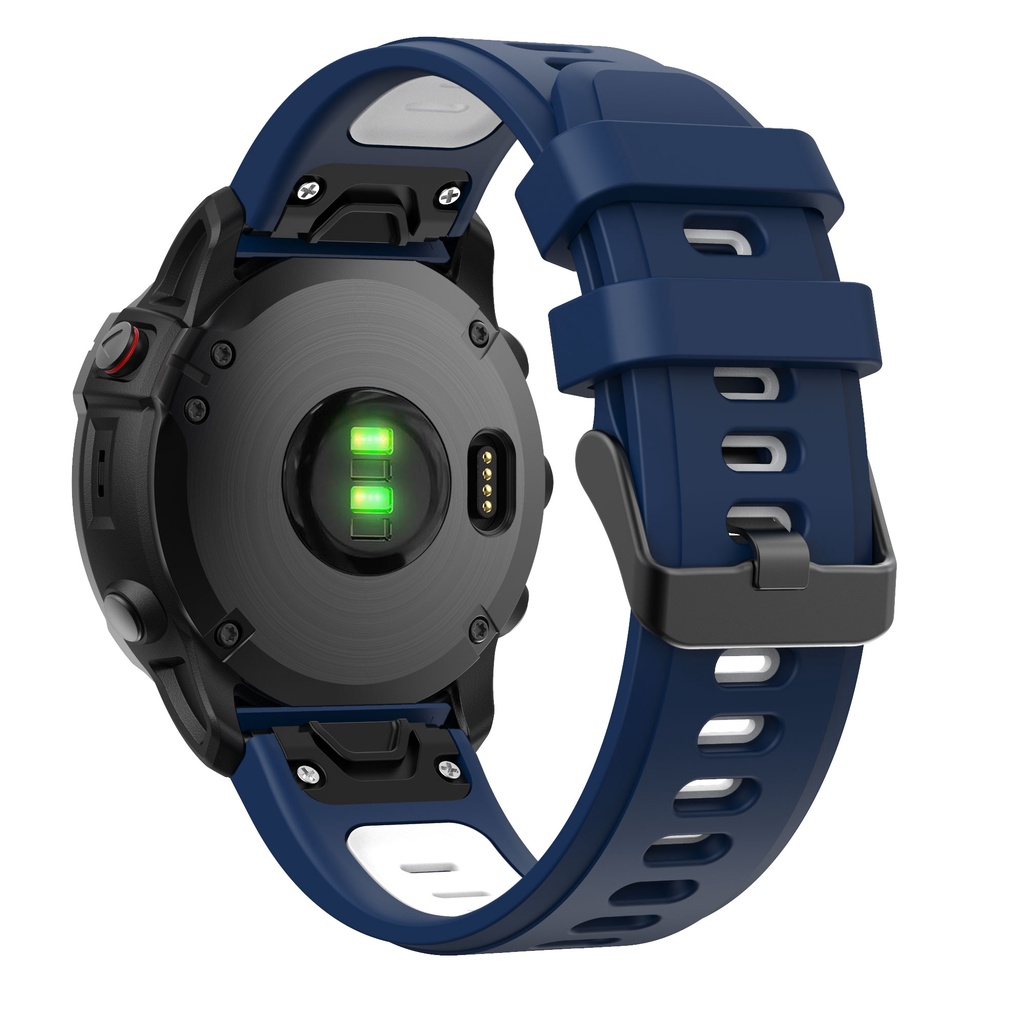 Dây đeo đồng hồ bằng silicon cỡ 22mm thay thế cho Garmin Fenix 5/5 Plus/Fenix 6/6 Pro/6 935/945