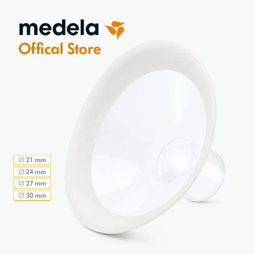 Phụ kiện máy hút sữa|Medela phễu Flex(21/24/27/30mm)1chiếc-hợp với mọi hình dạng bầu ngực