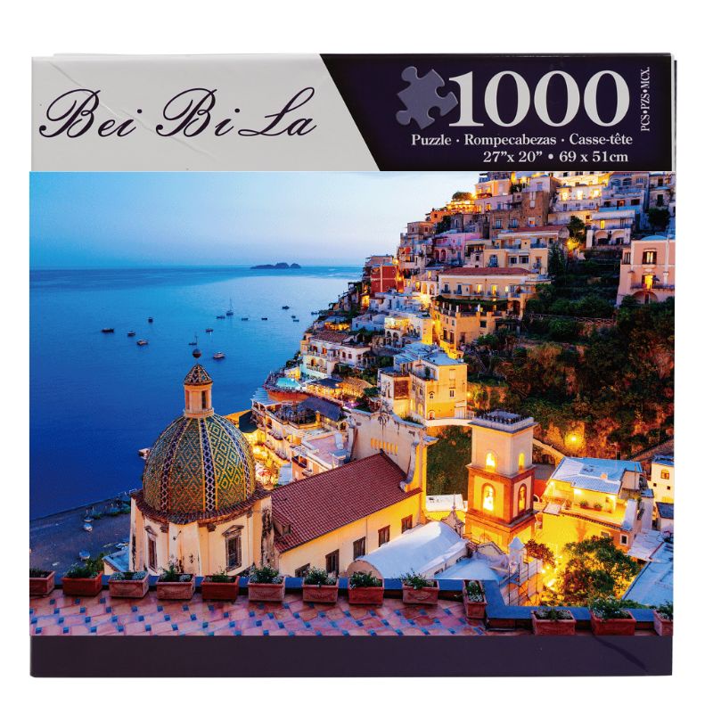 Bộ Xếp Hình Gồm 1000 Mảnh Ghép Theo Chủ Đề Bờ Biển Cho Bé Và Người Lớn