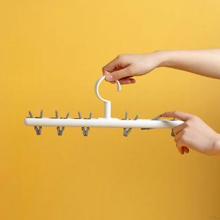 Non-marking Windproof Drying Hanger Inner Hanger Multi-clip Hanger Household Drying Multifunctional Hangers