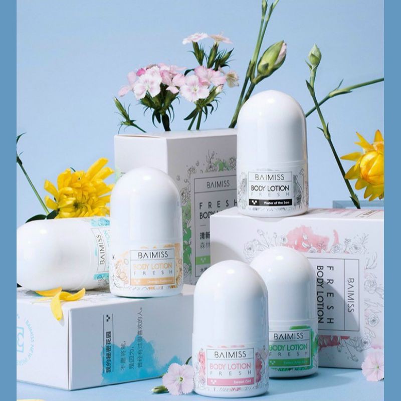 0539 B7 🍎🥑☁ Lăn Nách Khử Mùi Cơ Thể, Làm Trắng Vùng Da Nách Baimiss Body Lotion Fresh | BigBuy360 - bigbuy360.vn