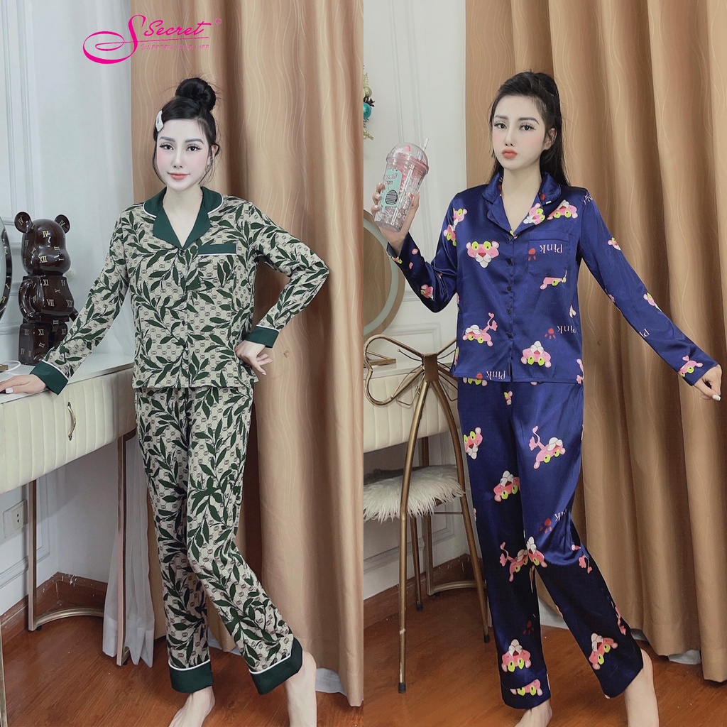 Đồ bộ mặc nhà ngủ nữ pijama dài tay Sweeten your life TGLUAHINH