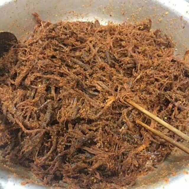 Khô gà,  khô bò nhà làm