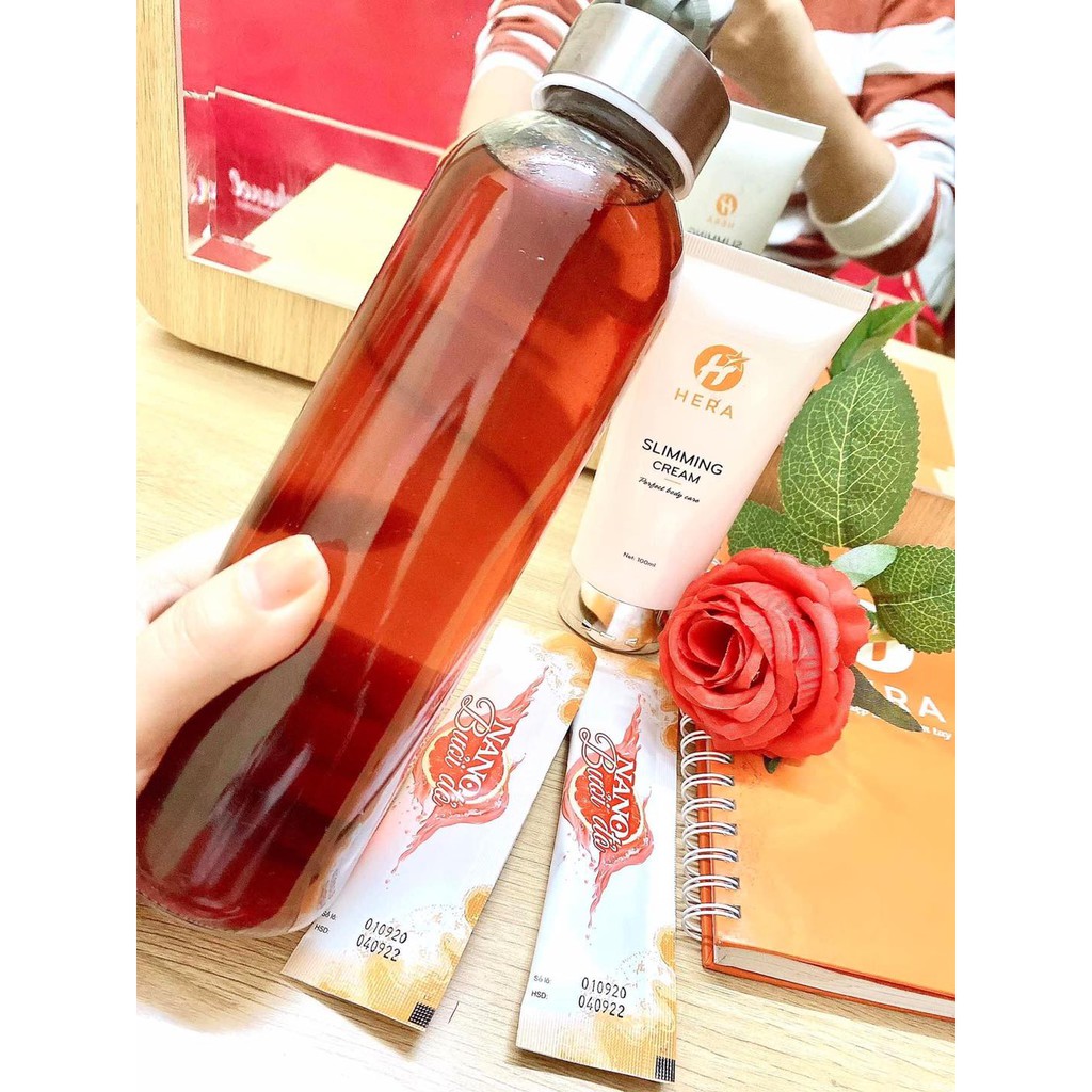[CHÍNH HÃNG] NANO BƯỞI ĐỎ HERA  CHÍNH HÃNG - BƯỞI ĐỎ ĐI VÀO_CÂN NẶNG ĐI RA.HỘP 20 GÓI | BigBuy360 - bigbuy360.vn
