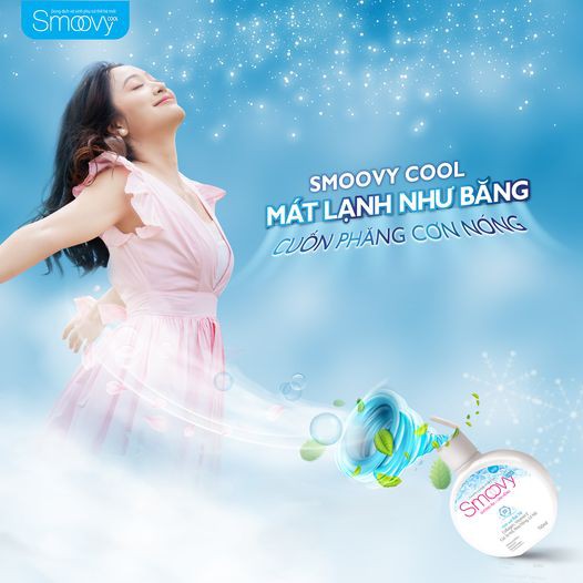 Dung dịch vệ sinh phụ nữ Smoovy Cool mát lạnh– Giúp thơm hồng se khít