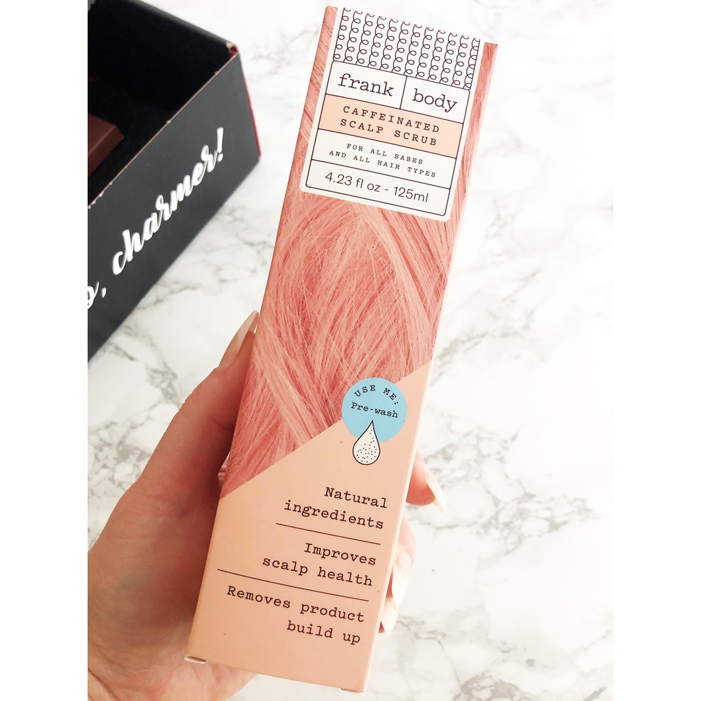 Tẩy tế bào chết cho da đầu Frank Body Caffeinated Scalp Scrub