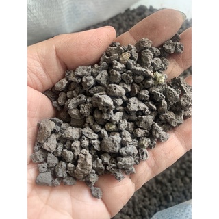 1 kg đá Lava đen, lava đỏ size 3-6mm