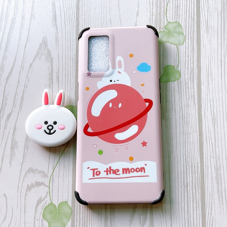 Ốp lưng idm Hàn Quốc kèm pop Oppo A55