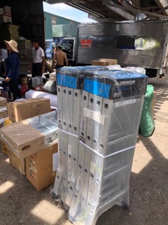 Thang Nhôm Gấp Chữ M 4m7
