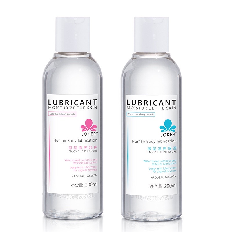 Gel Bôi trơn JOKER xanh mát, gốc nước, siêu trơn 2in1 massage body lẫn quan hệ - 200ml