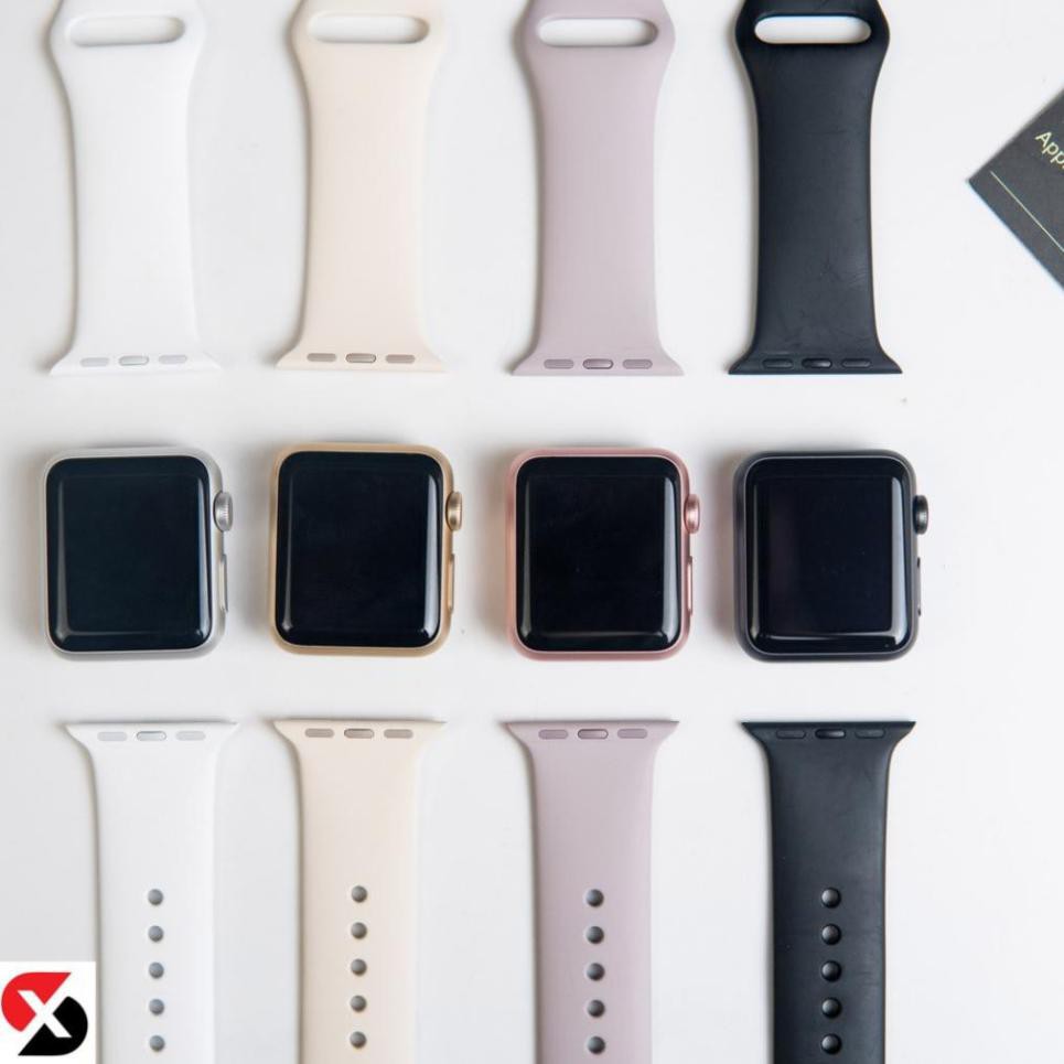 Đồng hồ Apple Watch Series 1 2 3 4 5 6 Nhôm 38 40 42 44 đẹp 99% bảo hành 12 tháng 1 đổi 1 duy nhất Fan Táo