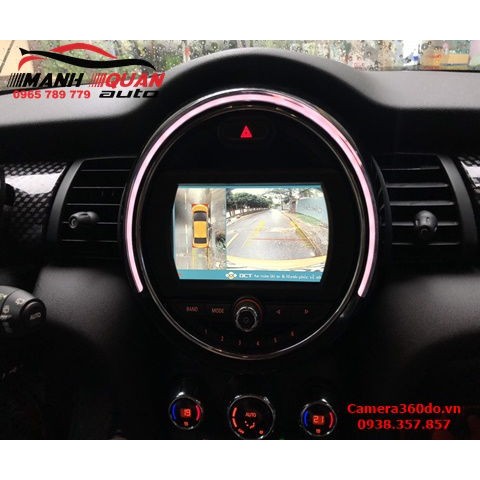 Camera 360 DCT bản T3 cho xe Mini Cooper