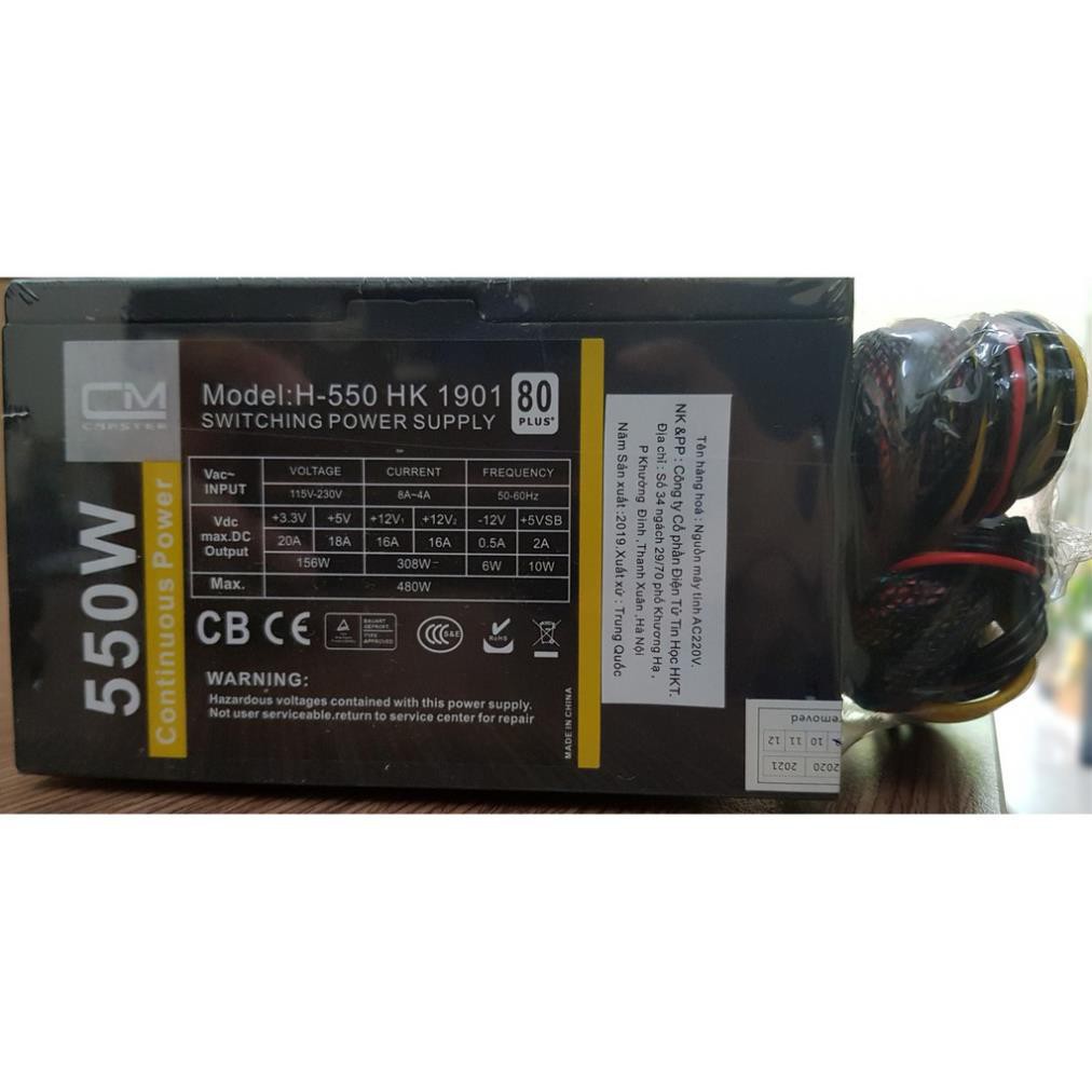 Nguồn CMaster 550W HK 1901