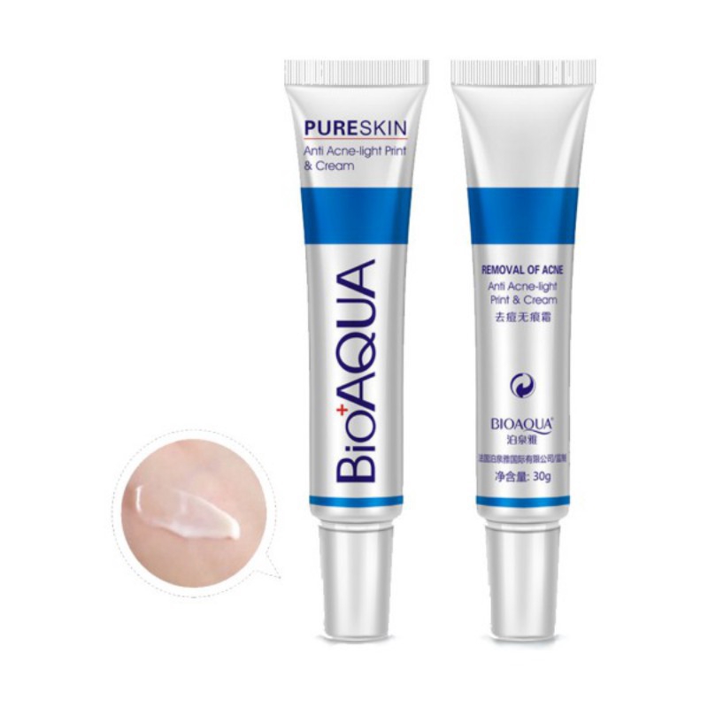 BIOAQUA Anti Acne Cream Oil Control Shrink Pores Scar Remove