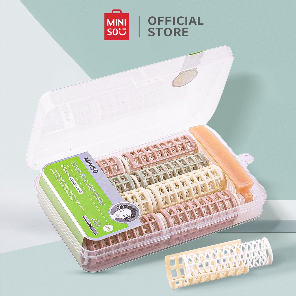 Lô cuốn tóc Miniso 8 chiếc nhiều màu