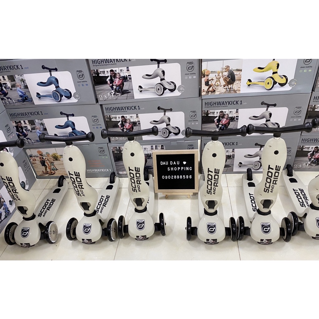 Scoot and Ride highway kick 1 CHÍNH HÃNG - Scooter, Xe chòi chân cho bé