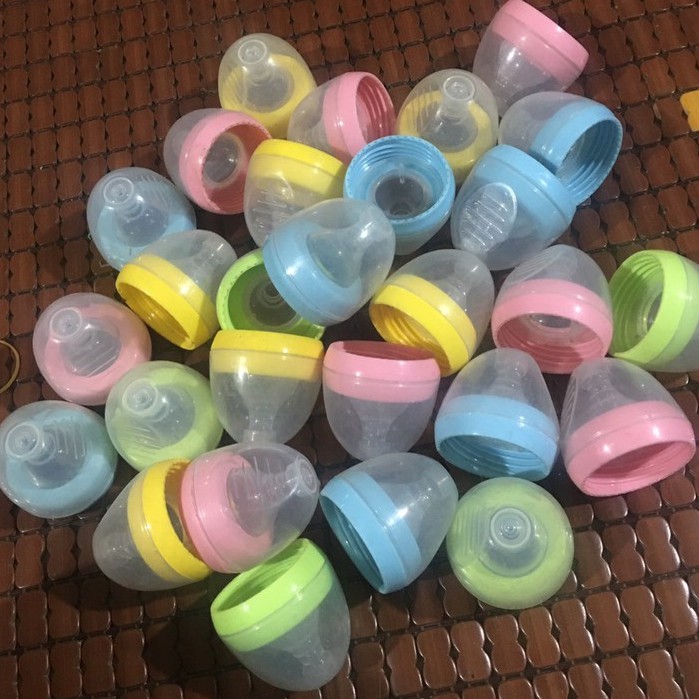 Bộ nắp đậy, vòng cổ, núm ti bình sữa tiêu chuẩn BQSHOP