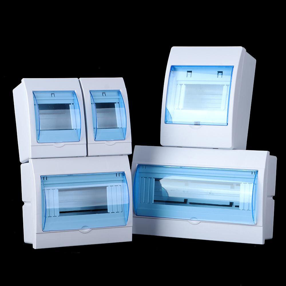 Hộp Nhựa Trong Suốt Treo Tường 1 Ngăn Tiện Dụng 2-3 / 3-4 / 4-6 / 5-8 / 9-12 Cách