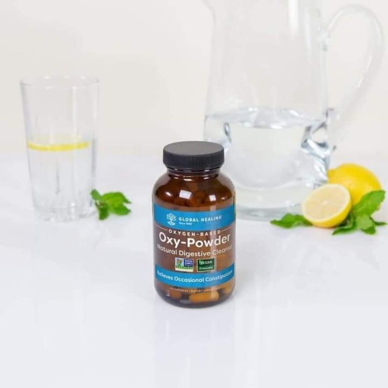 Viên uống thải độc đại tràng Oxy Powder Global Healing 60 viên và 120 viên