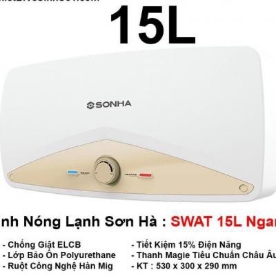 BÌNH NÓNG LẠNH SƠN HÀ SWAT15NO