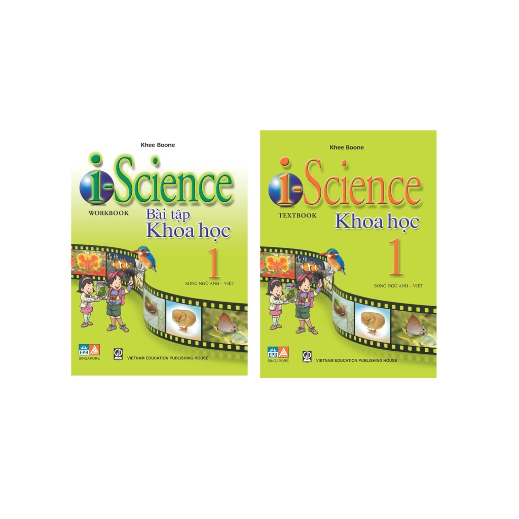 Sách - Bộ sách Khoa Học song ngữ I Science lớp 1