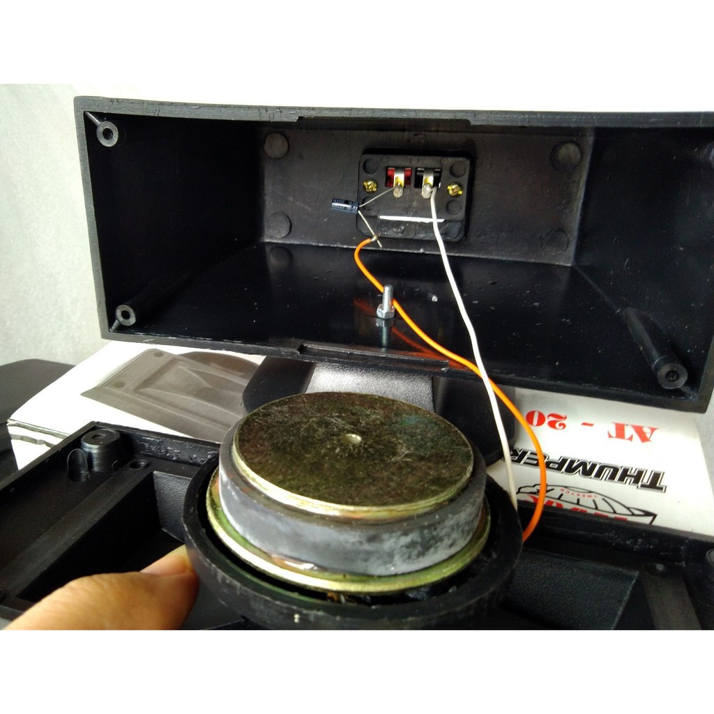 Đôi loa treble rời AT 20 chính hãng-loa treble rời karaoke gắn trực tiếp vào âm ly, tặng kèm tụ