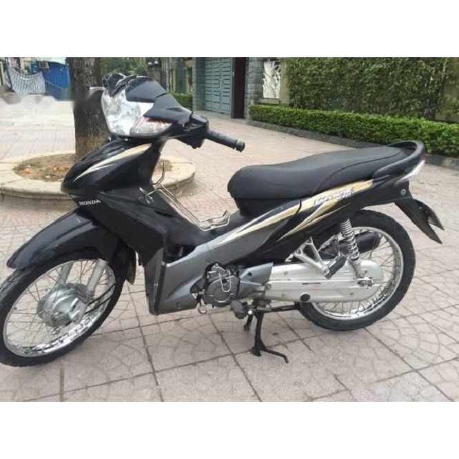 Baga inox cho xe WAVE S110 8 ly