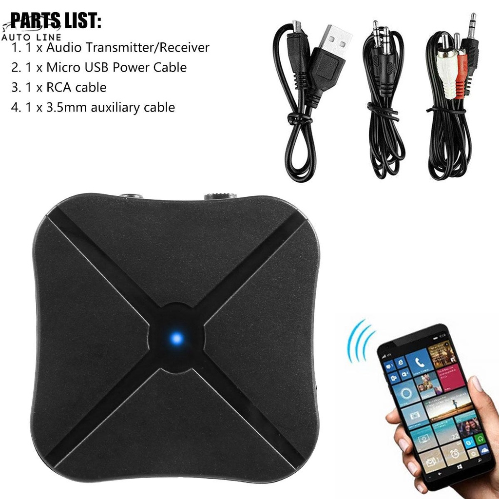 Thiết Bị Truyền Nhận Tín Hiệu Âm Thanh Bluetooth 4.2 AUX RCA Cho TV MP3 PC SHOPCYC7766