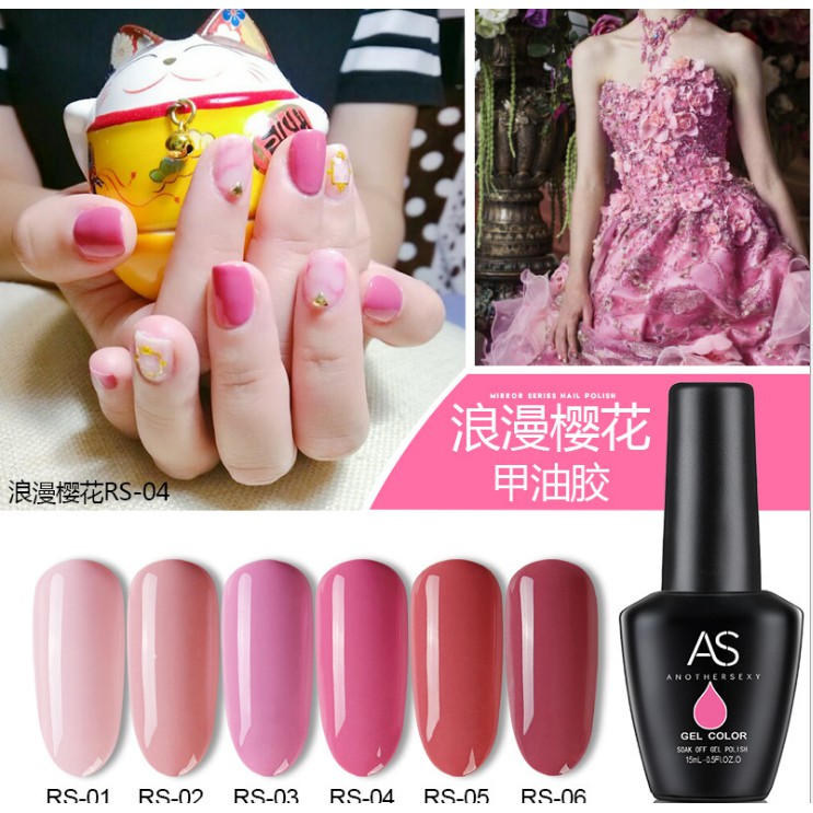 SƠN GEL AS MÃ RS CHAI 15ML