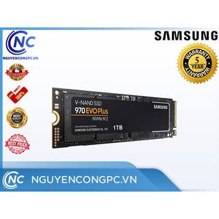 SSD 970 Evo Plus 1TB M2 NVMe | Đọc: 3500 MB/s, Ghi: 3300 MB/s ( Mới, Chính Hãng, Bảo Hành 60 Tháng )