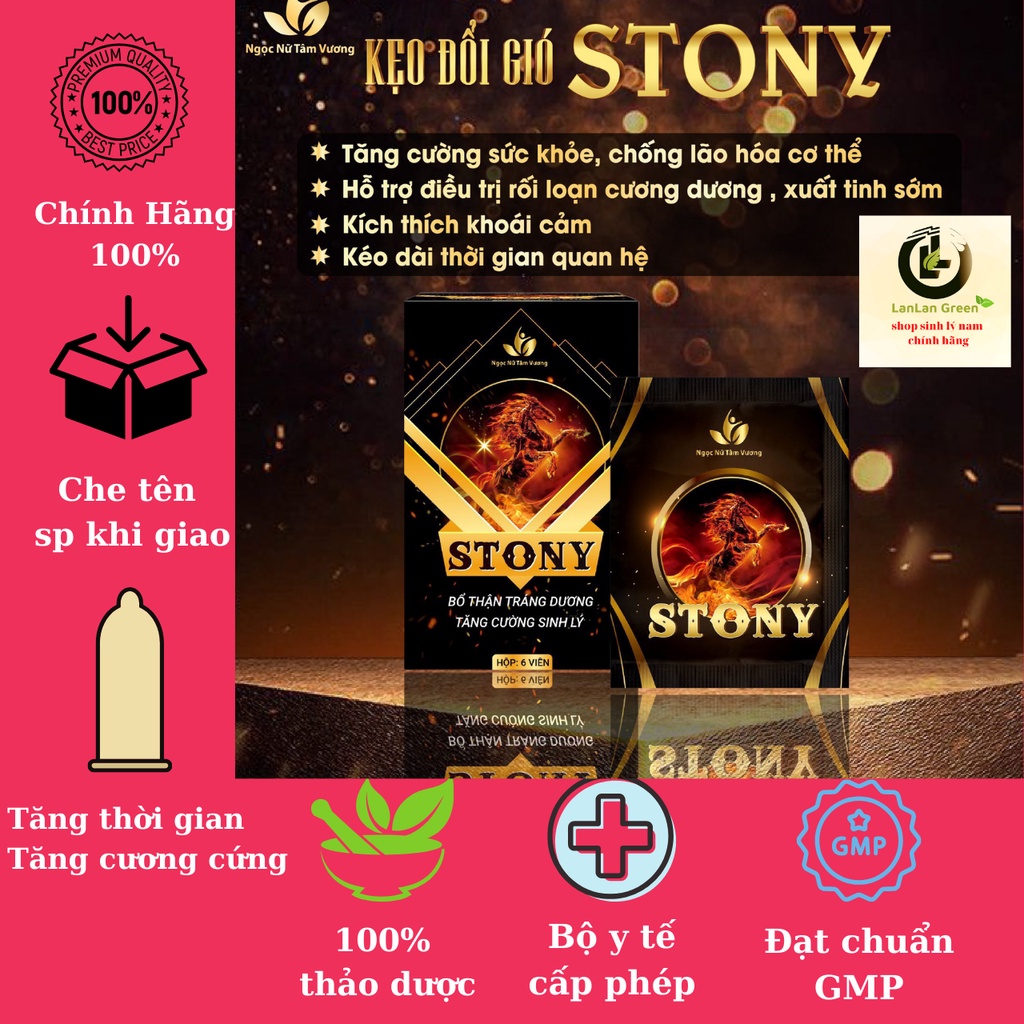 KẸO ĐỔI GIÓ STONY CHÍNH HÃNG - TĂNG CƯ.Ơ.NG.C.Ứ.NG - K.É.O D.ÀI T.H.ỜI G.IA.N[ mall]