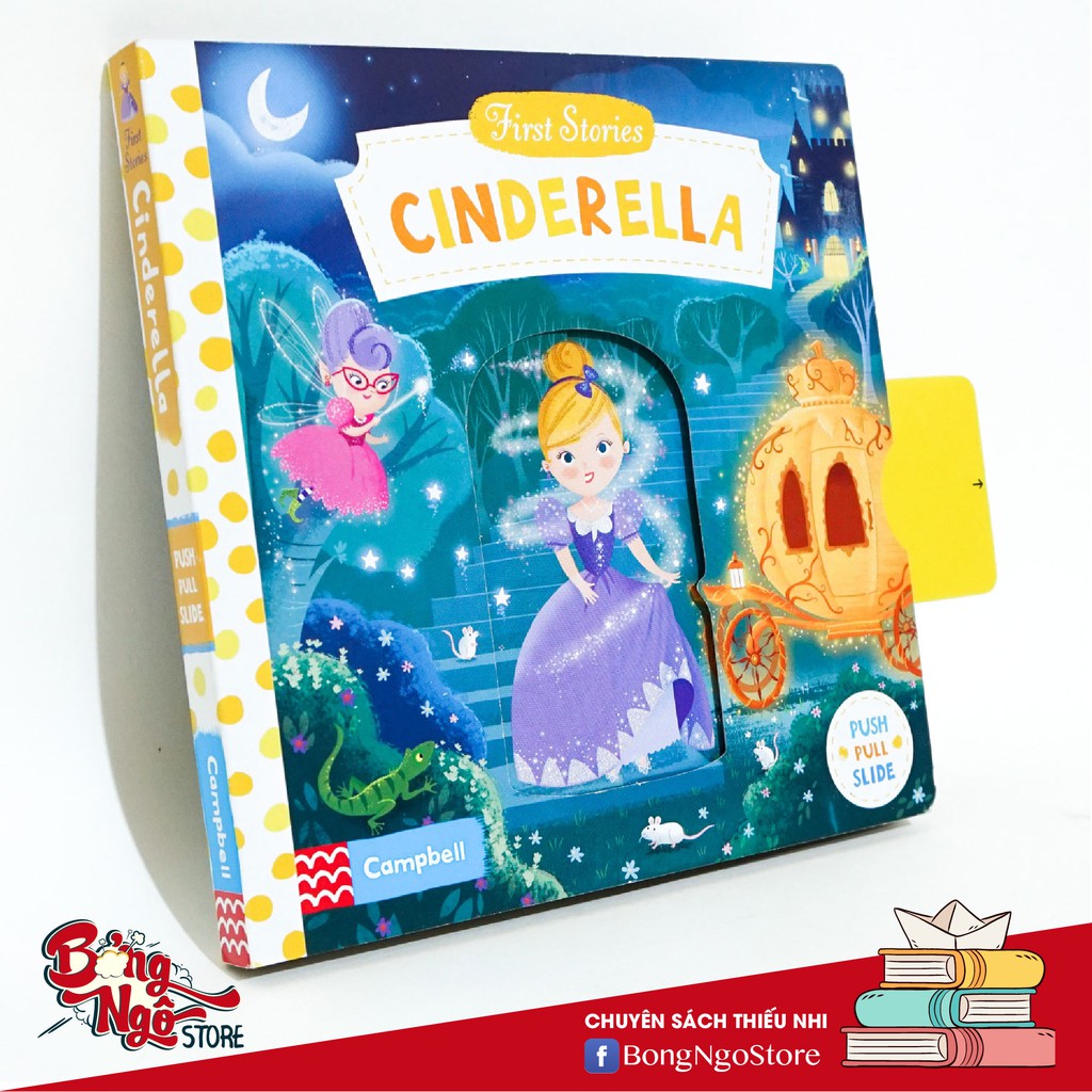 [Mã BMLTB200 giảm đến 100K đơn 499K] Sách Chuyển Động Cinderella - First Stories