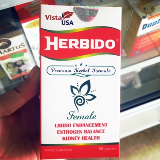 Tăng cường sinh lý nữ Herbido  - 60 viên