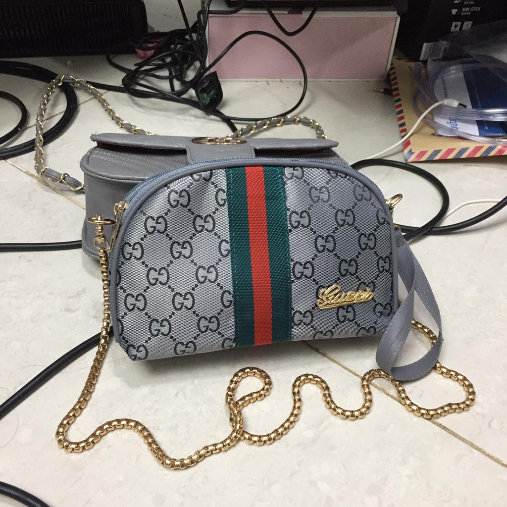 Ví Cầm Tay Gucci Chất Liệu Canvas Cho Nữ 0579