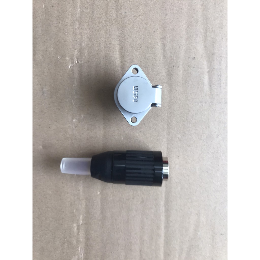 Jack nguồn WEIPU, 20mm dùng cho cabin màn hình Led, hệ thống điện