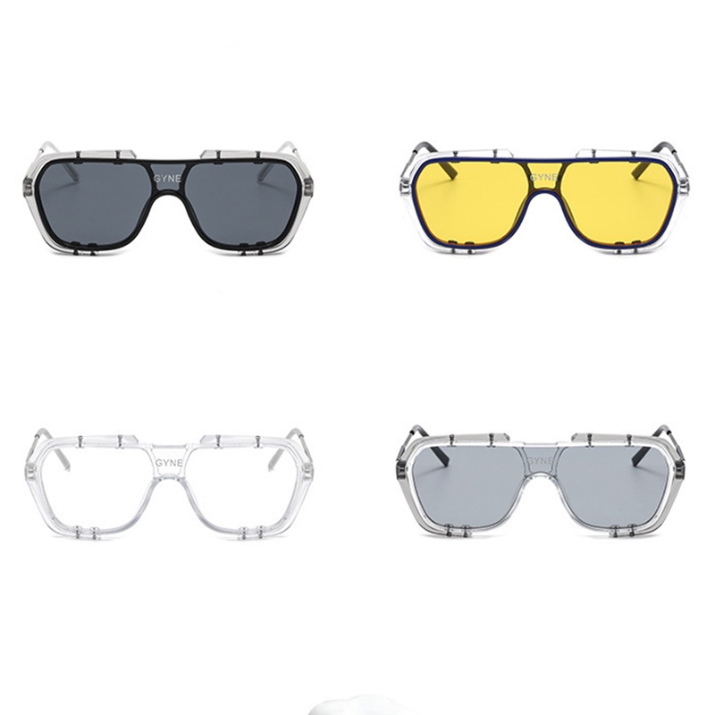 Kính Mát Gọng Vuông Lớn Chống Tia UV Thời Trang Dành Cho Bé Trai Và Bé Gái