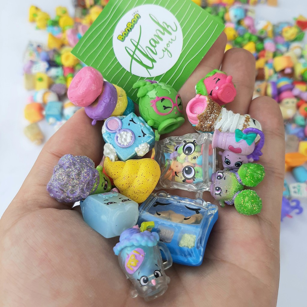 Đồ chơi Shopkins đáng yêu, mô phỏng đồ ăn vật dụng gia đình