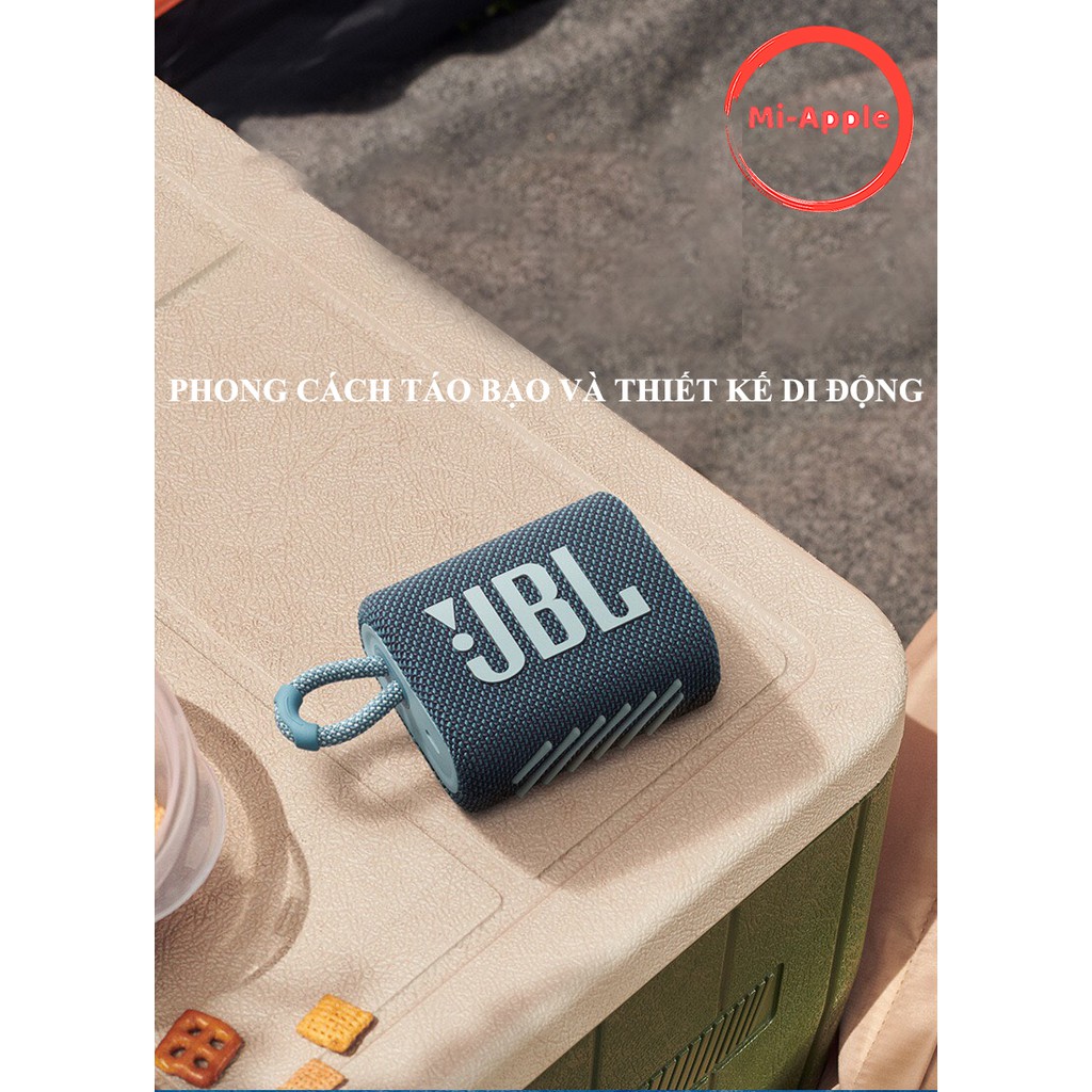 Loa Bluetooth JBL GO 3 chính hãng - New 100%, Bảo hành 12 tháng.