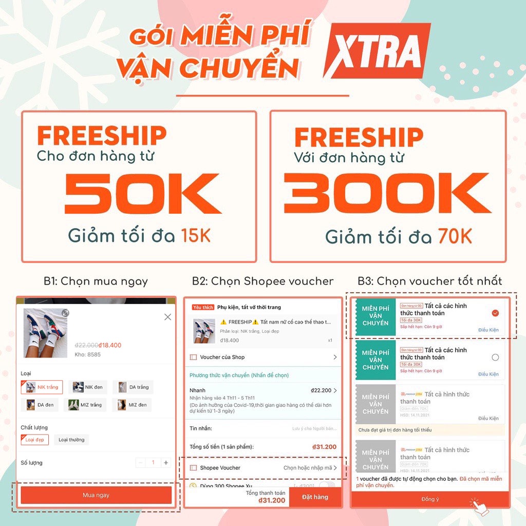 FREESHIP XTRA Combo 10 đôi tất nữ gấu cổ ngắn họa tiết Brown tặng kèm túi đựng