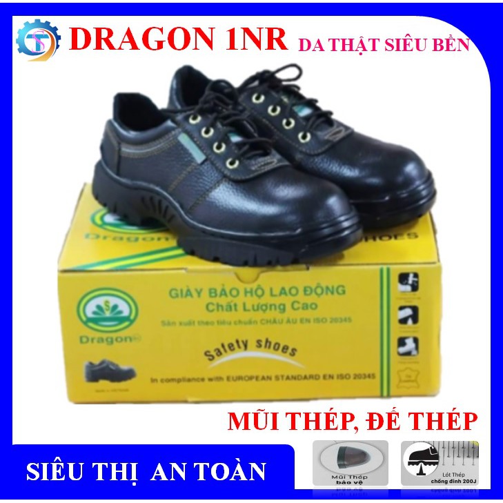 HÀNG CHÍNH HÃNG Giày bảo Hộ Cao Cấp DRAGON 1NR