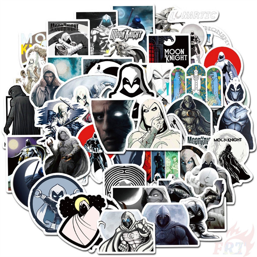 ❉ Moon Knight Series 02 Marc Spector Stickers ❉ 50Pcs/Set Waterproof DIY Fashion Decals Doodle Stickers